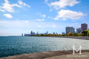 Belmont Harbor in Chicago, IL