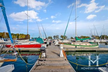 Belmont Harbor in Chicago, IL