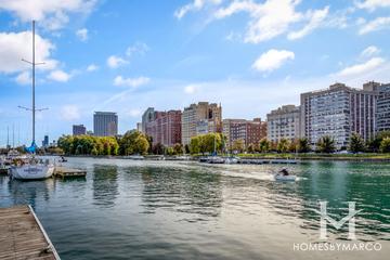 Belmont Harbor in Chicago, IL