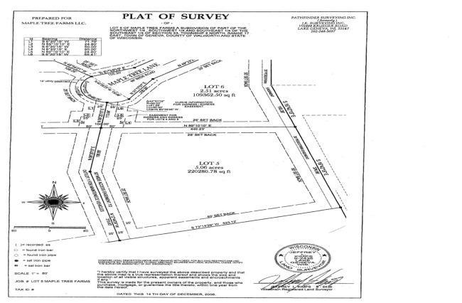 Lt5 Maple Tree Ln., Geneva, WI 53147