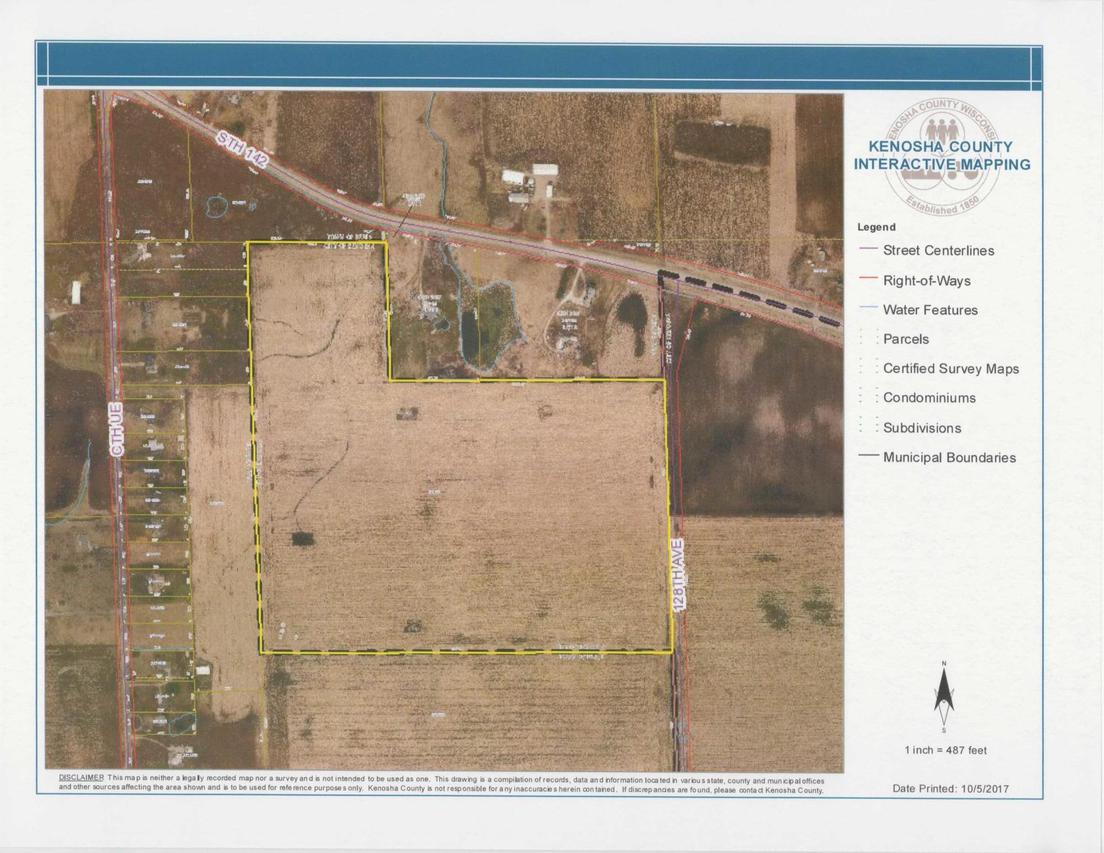 Burlington Rd & 128th Ave., Kenosha, WI 53144