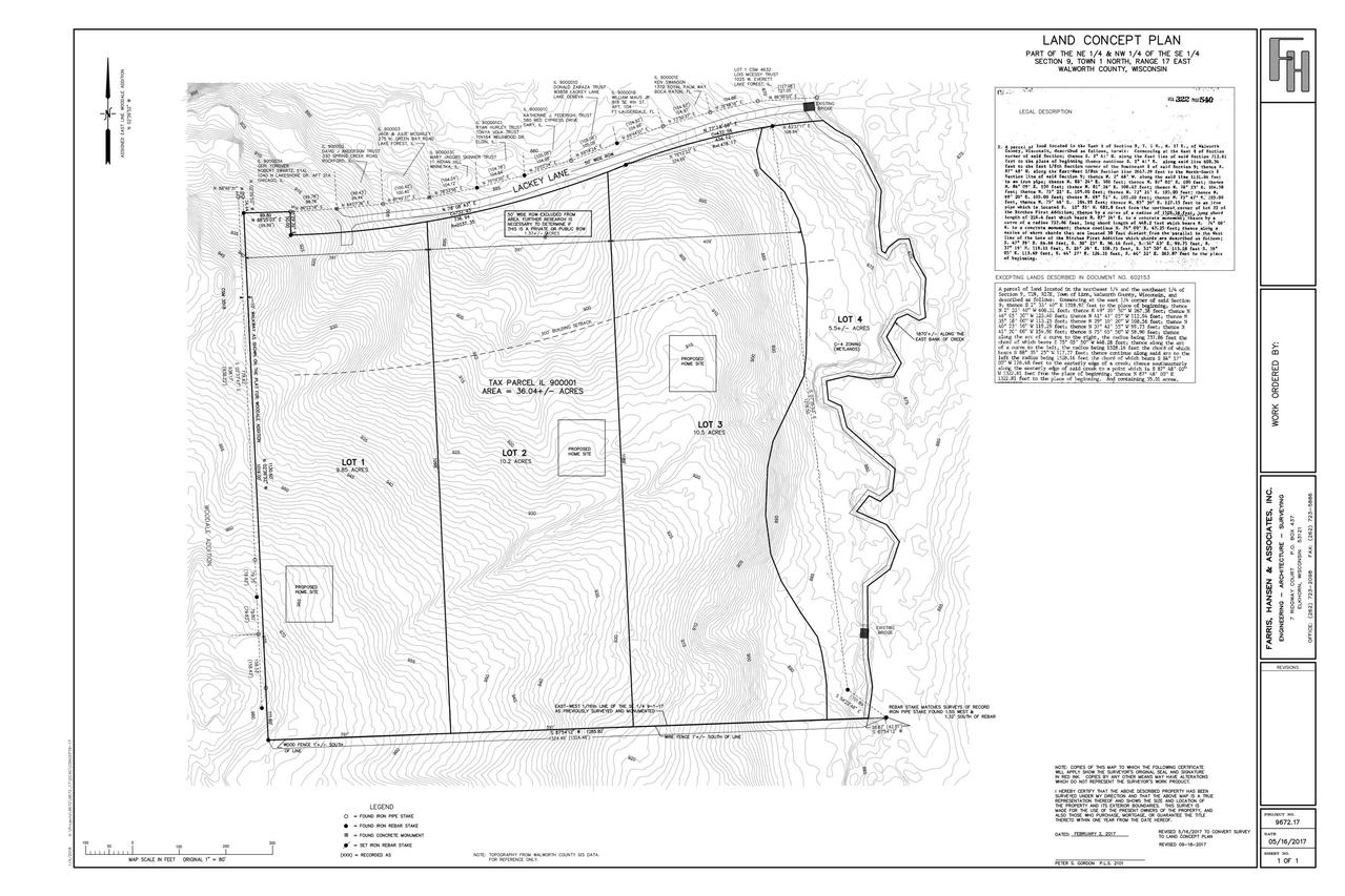 Lt2 Lackey Ln., Linn, WI 53147