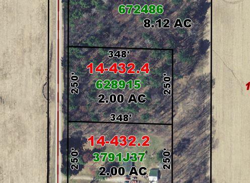 2 Acres Forest View Rd., Grover, WI 54157