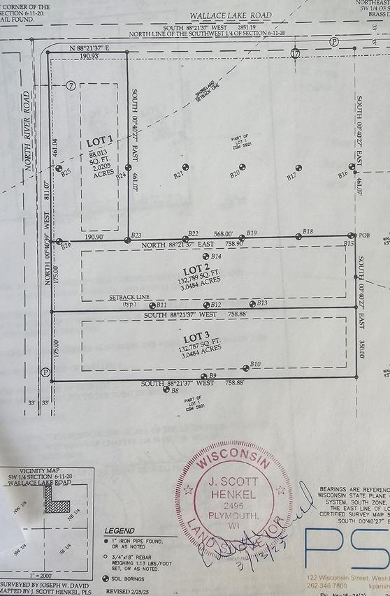 Lt3 Wallace Lake, Trenton, WI 53090