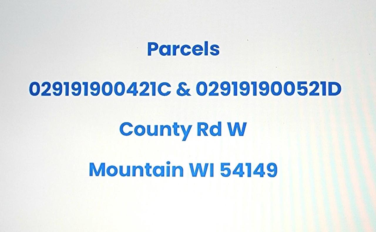 Lt0 County Rd., Mountain, WI 54149
