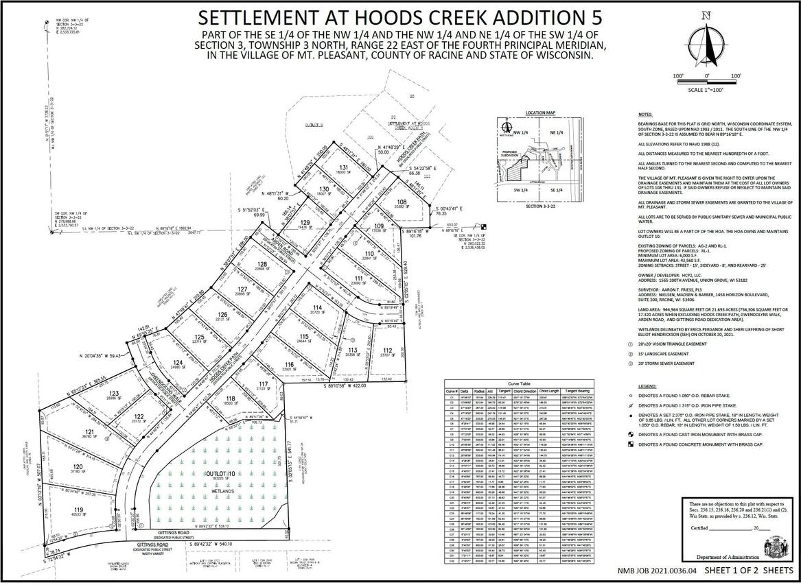 Lt126 Hoods Creek, Mount Pleasant, WI 53406