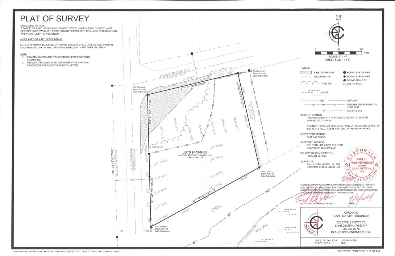 Lt9443 Clover Rd, Bloomfield, WI 53128