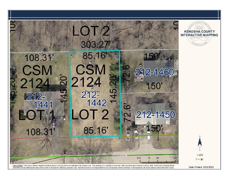 Lt2 Marion Ave, Twin Lakes, WI 53181