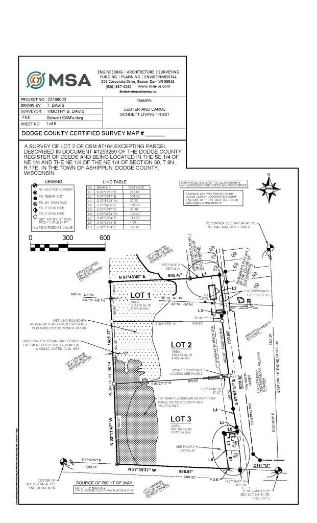 Lt2 & 3 State Road 67 -, Ashippun, WI 53066