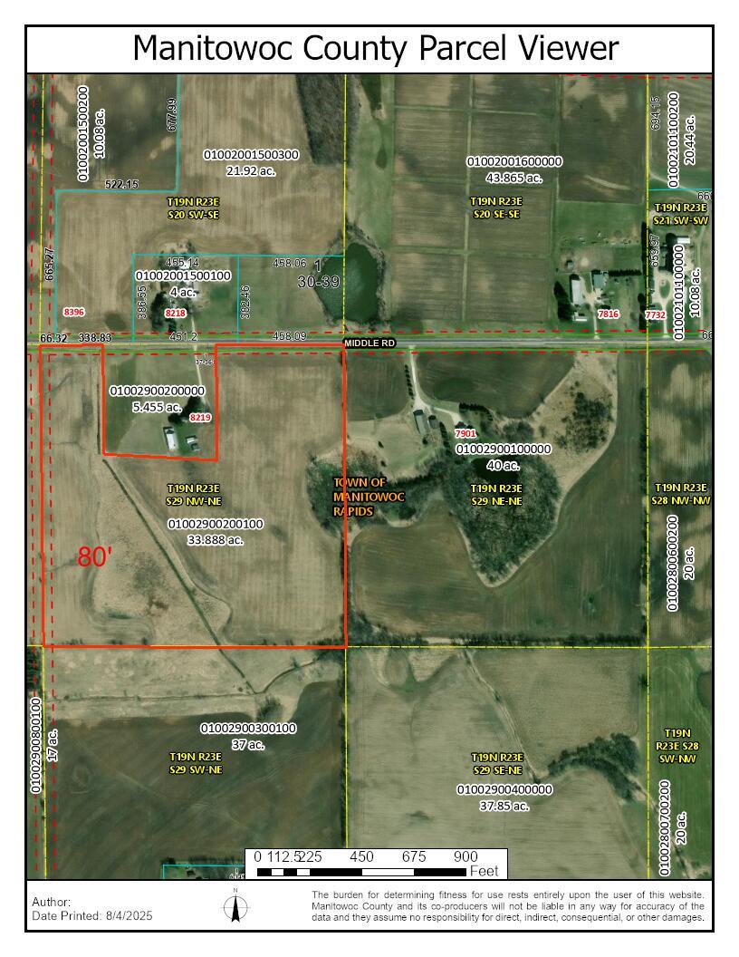 8177 Middle Rd, Manitowoc Rapids, WI 54220