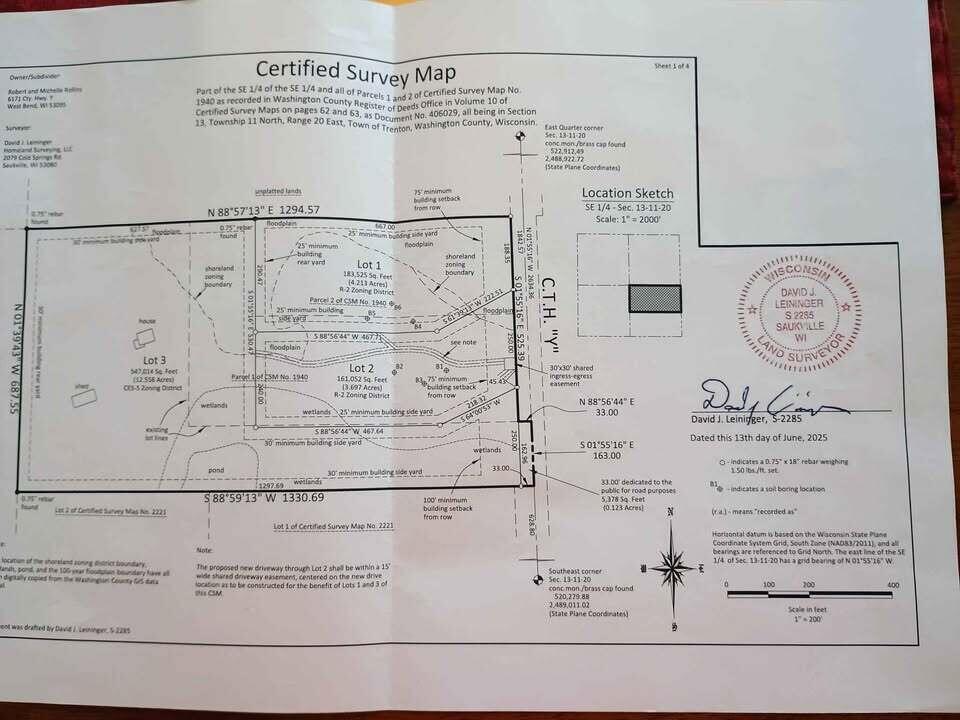 Lt2 County Highway Y Hwy, Trenton, WI 53095