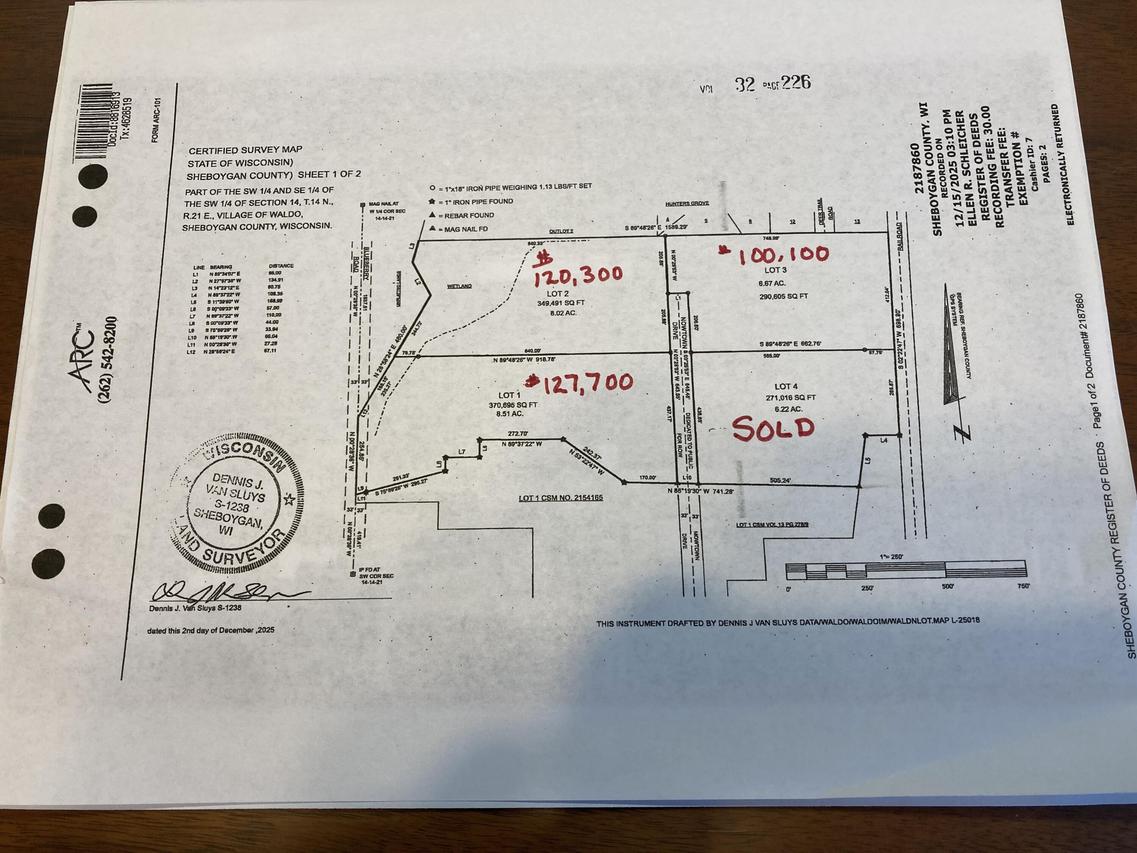 Lt3 Mowtown Dr, Waldo, WI 53093