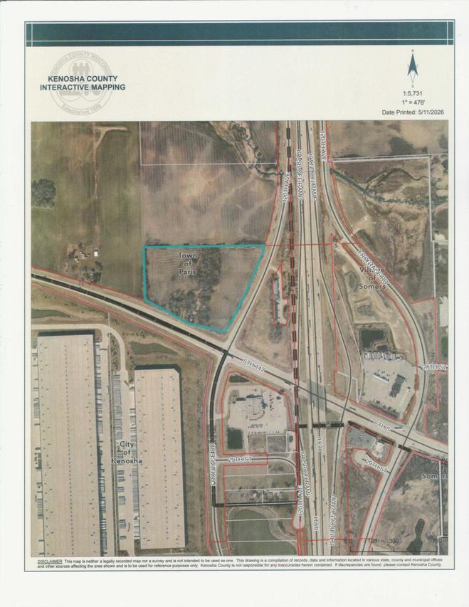 12214 Burlington Rd, Paris, WI 53144
