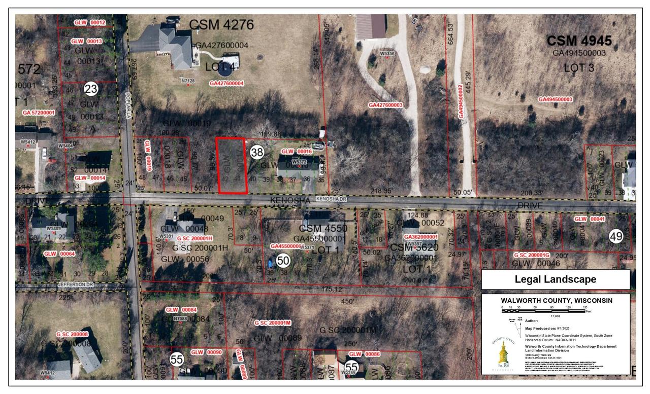 Lt41 Kenosha Dr #Lt42, Sugar Creek, WI 53121