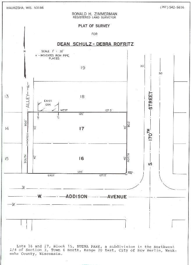 Lot 16/17 S 170th & Addison Sts, New Berlin, WI 53151