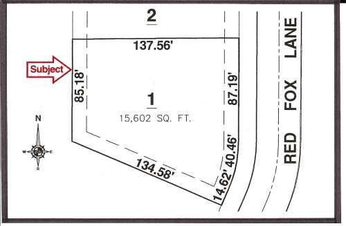 LOT 1 Red Fox Ln., Manitowoc, WI 54220