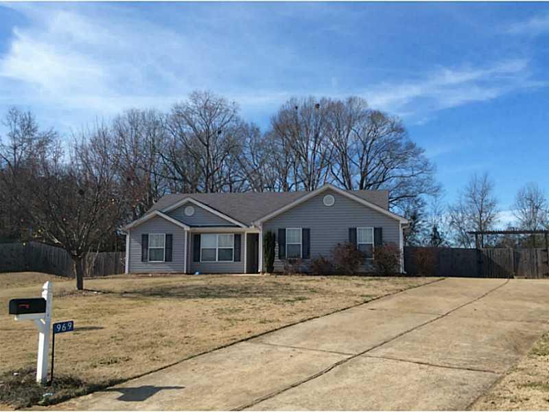 969 Vera Ct., Winder, GA 30680