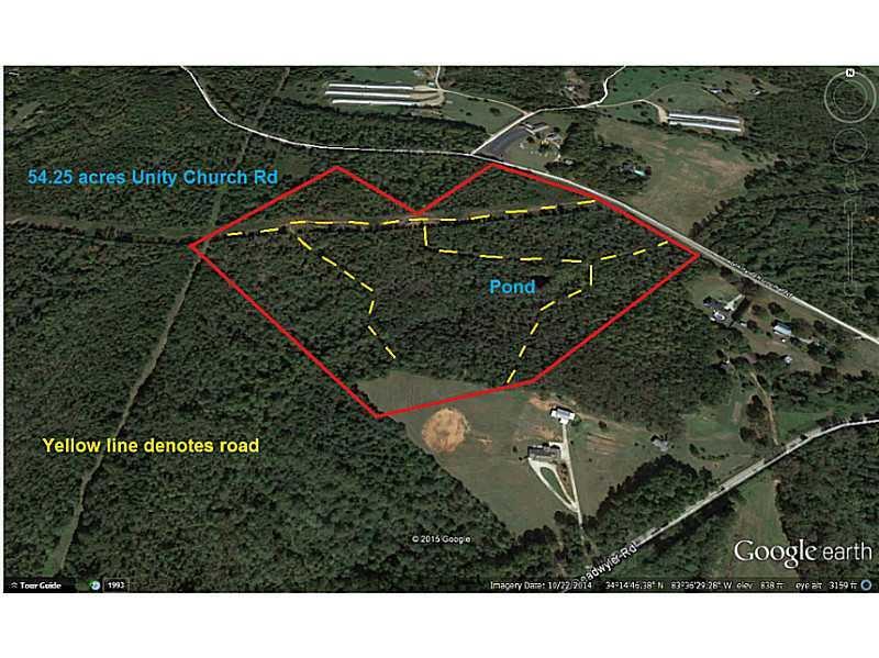 Unity Church Rd., Maysville, GA 30558
