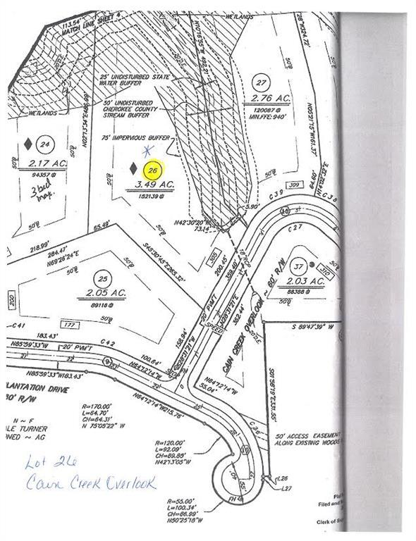 Lot 15 Heritage Creek Tr., Ball Ground, GA 30107