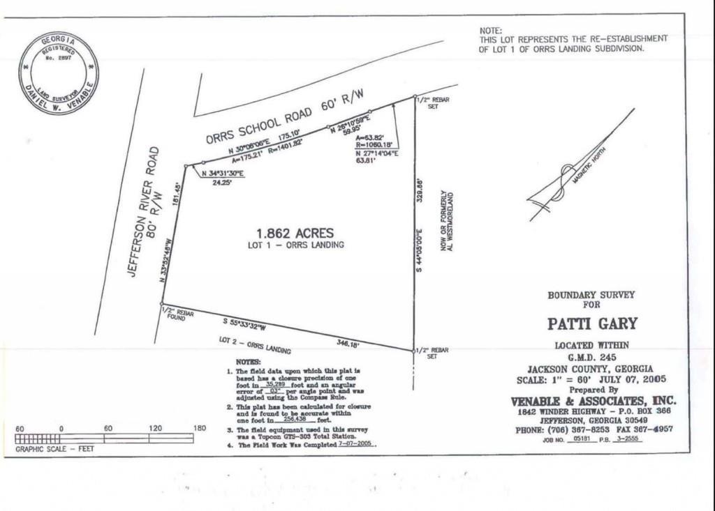 Orrs School Rd., Jefferson, GA 30549