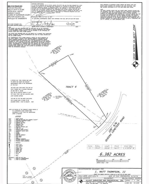 Queens Cemetery Rd., Good Hope, GA 30641