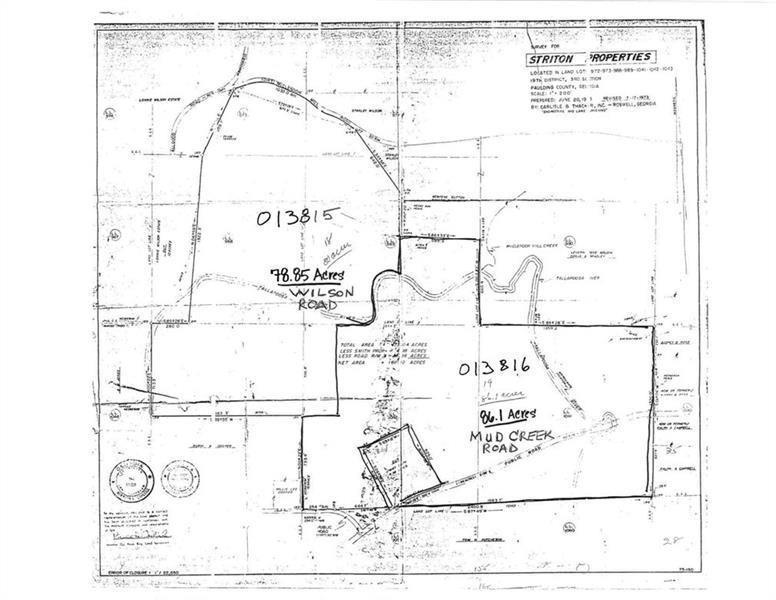 Mud Creek Rd., Temple, GA 30179