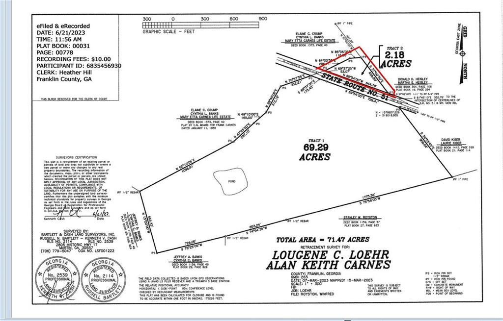 8192 Sandy Cross Rd., Carnesville, GA 30521