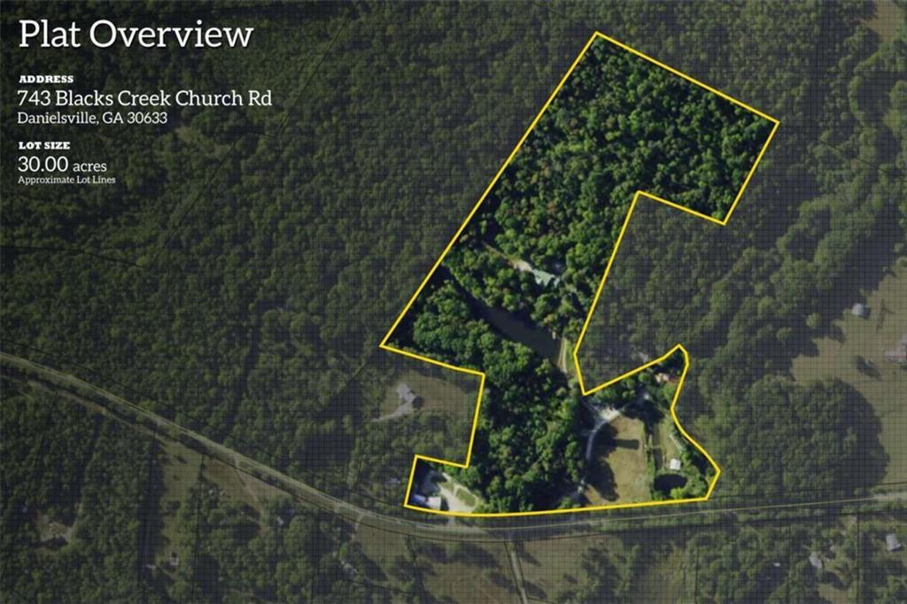 743 Blacks Creek Church Rd., Danielsville, GA 30633