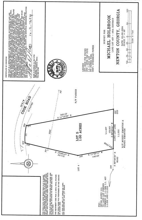 1451 Cook Rd., Oxford, GA 30054