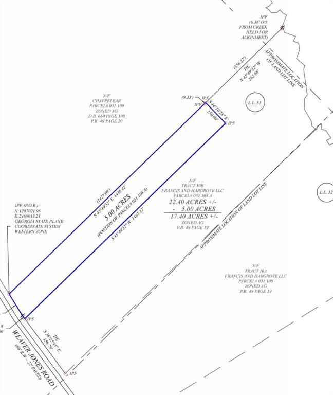 Weaver Jones Tract 10b, Rutledge, GA 30663