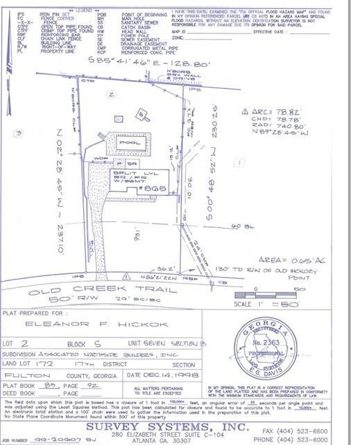 865 Old Creek Tr., Atlanta, GA 30328
