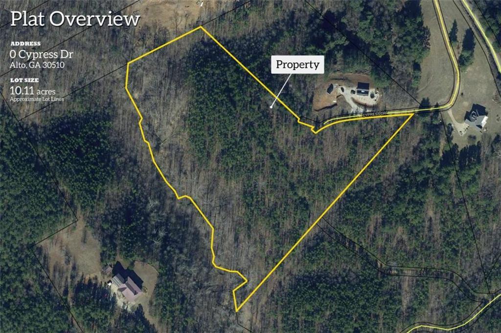 Cypress Dr., Alto, GA 30510