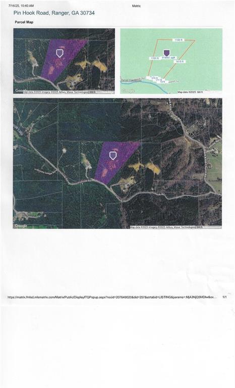 Pin Hook Rd., Ranger, GA 30734