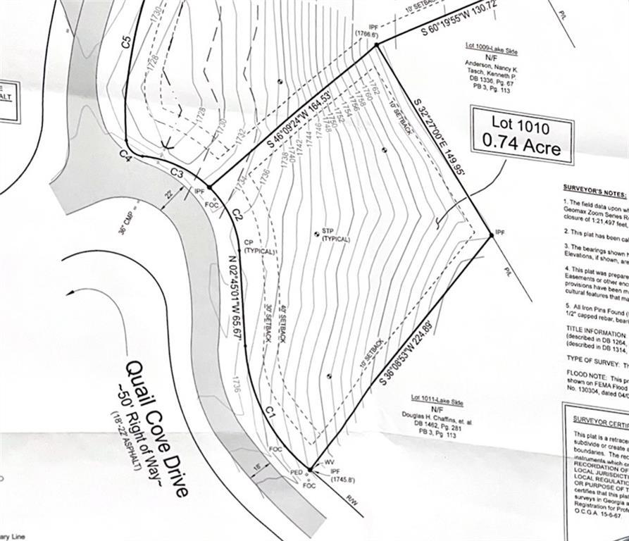Quail Cove Dr., Jasper, GA 30143