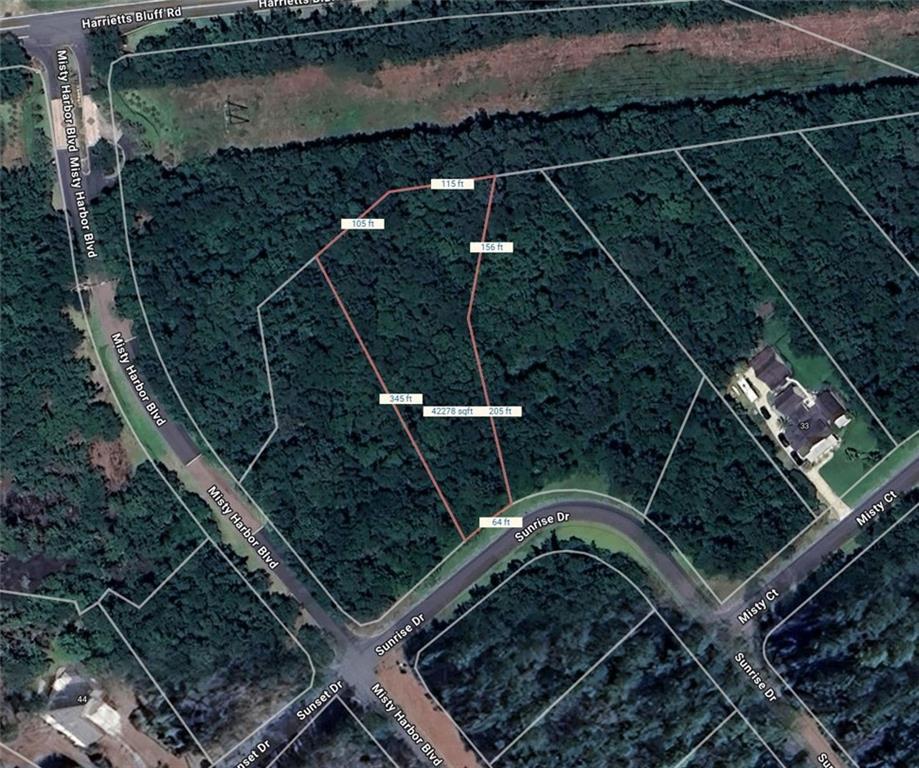 Lot165 Sunrise Dr., Woodbine, GA 31569