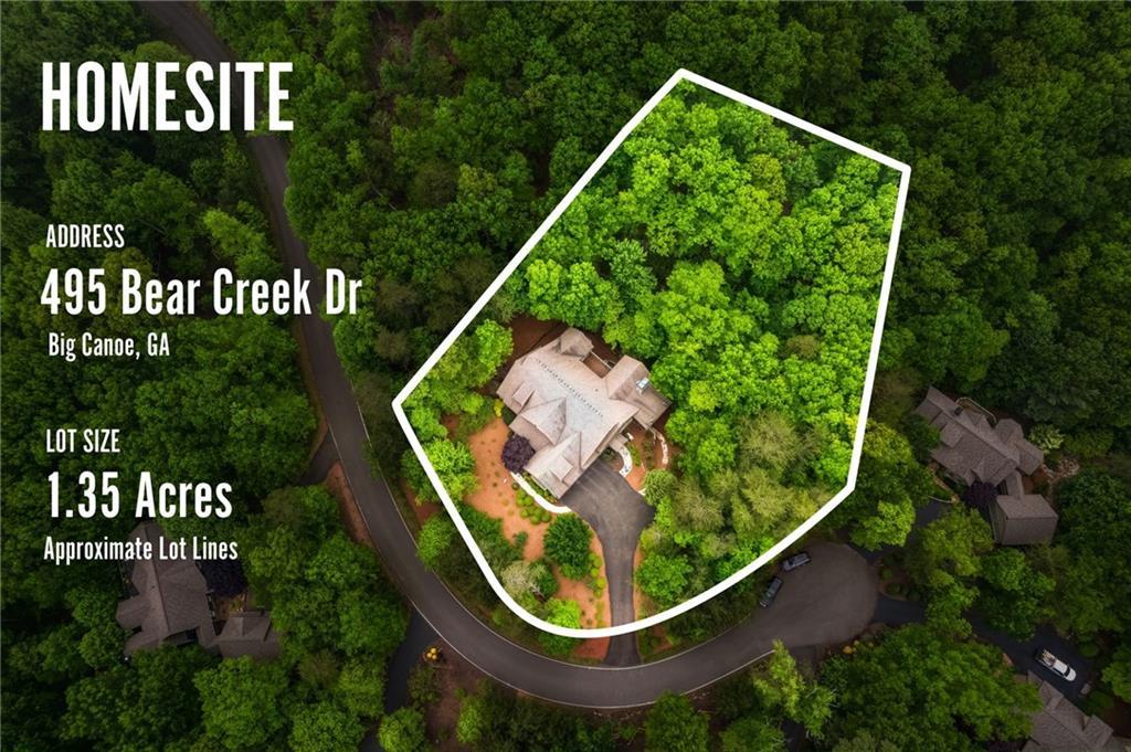 495 Bear Creek Dr., Big Canoe, GA 30143