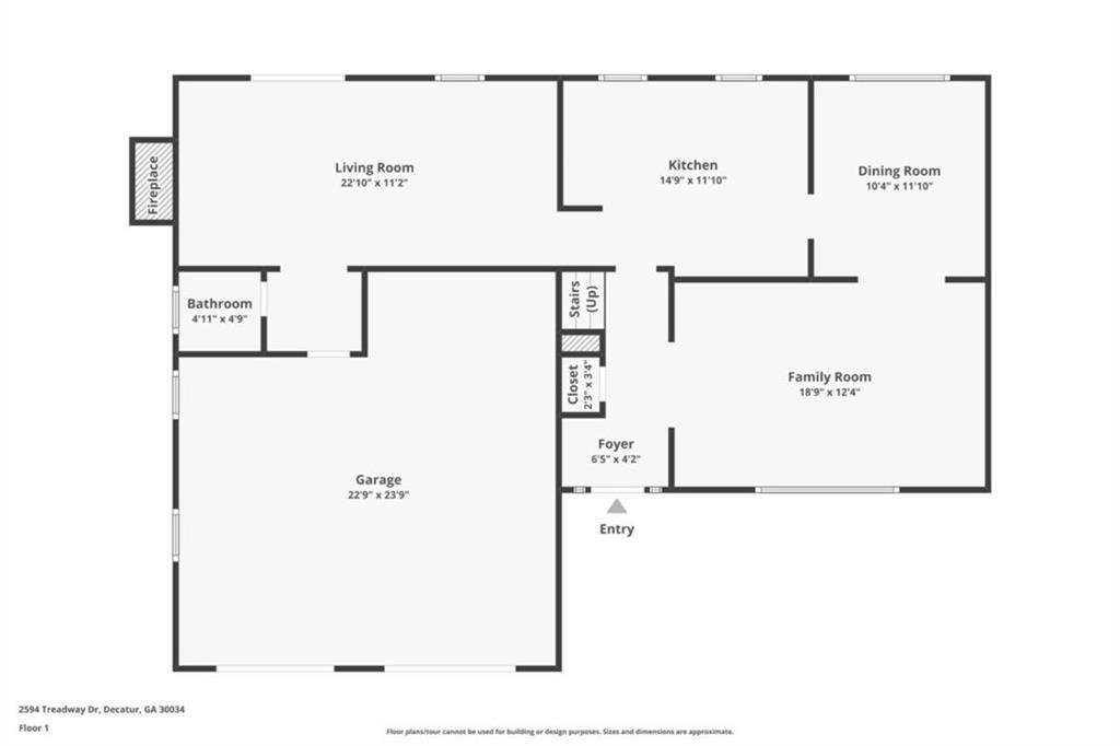 2594 Treadway Dr., Decatur, GA 30034