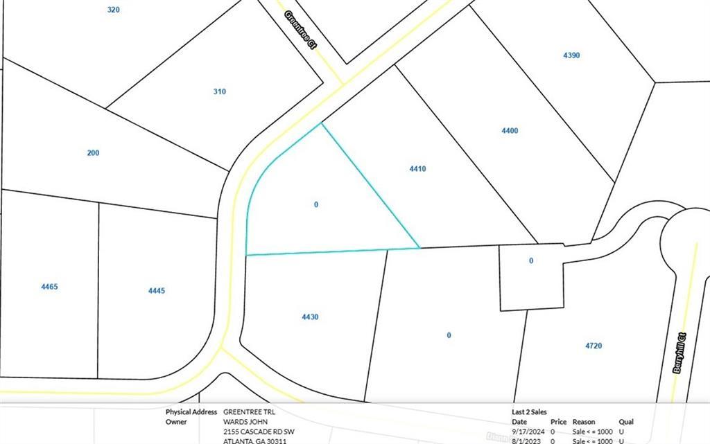 Greentree Tr., College Park, GA 30349