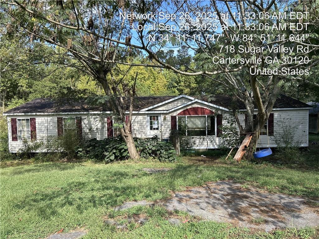 718 Sugar Valley Rd., Cartersville, GA 30120