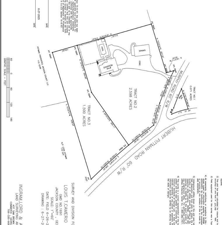 749 Hubert Pittman Tract 3 Rd., Pendergrass, GA 30567