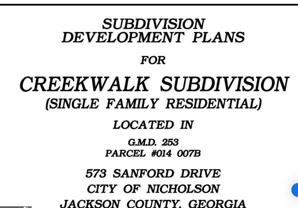 573 Sanford Dr., Nicholson, GA 30565