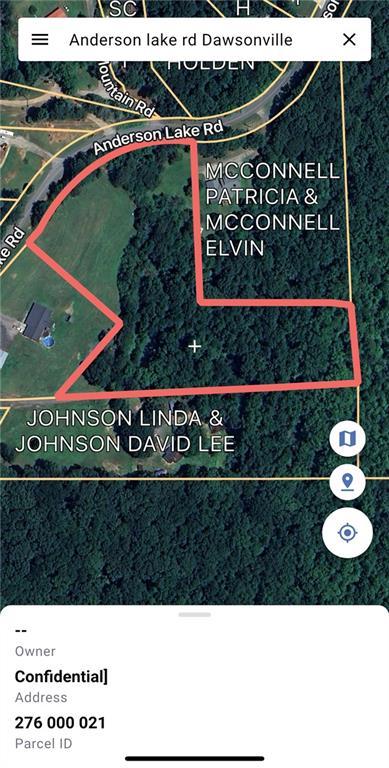 Anderson Lake Rd., Dawsonville, GA 30534
