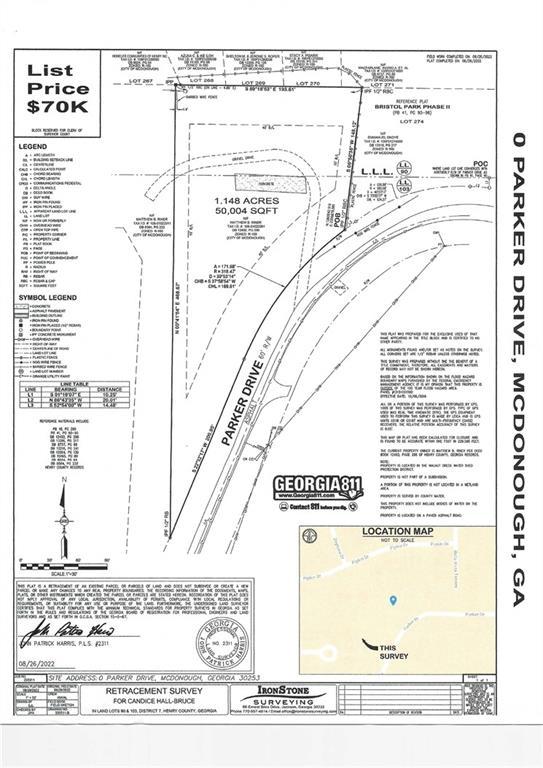 Parker Dr., Mcdonough, GA 30253