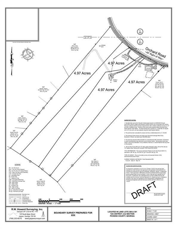 Orchard Rd., Jasper, GA 30143