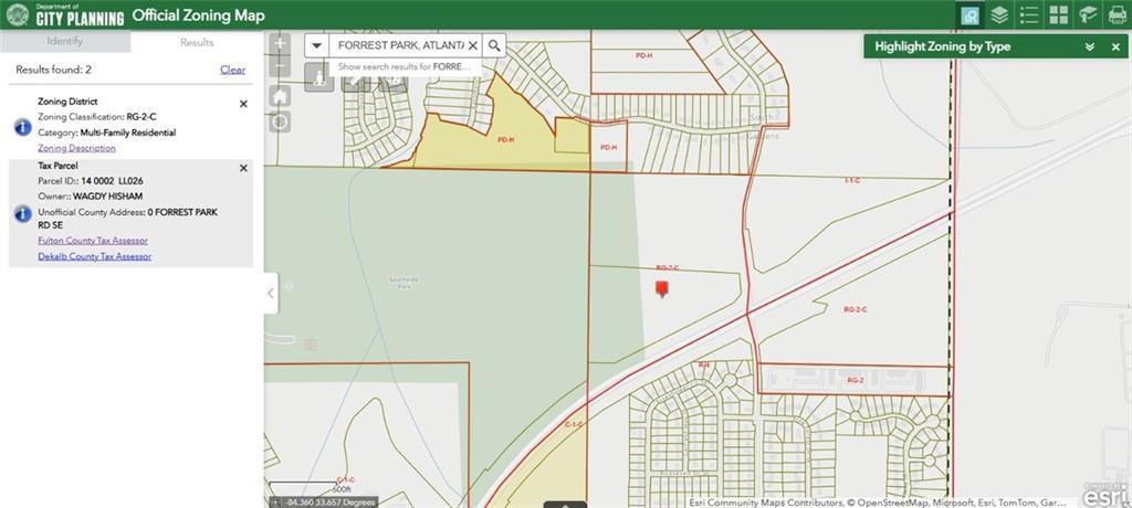 Forrest Park Rd., Atlanta, GA 30354