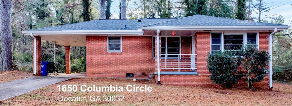 1650 Columbia Cir., Decatur, GA 30032