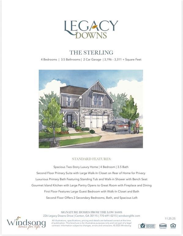 229 Legacy Downs Dr., Canton, GA 30118