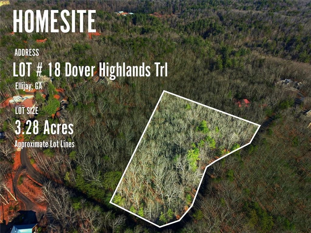Lot 18 Dover Highlands Tr., Ellijay, GA 30540