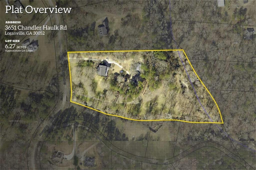 3651 Chandler Haulk Rd., Loganville, GA 30052