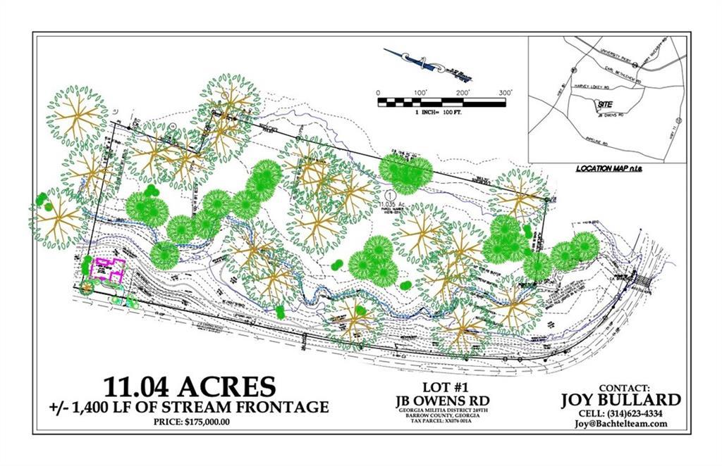J B Owens, Lot 3, 2.01ac Rd., Bethlehem, GA 30620